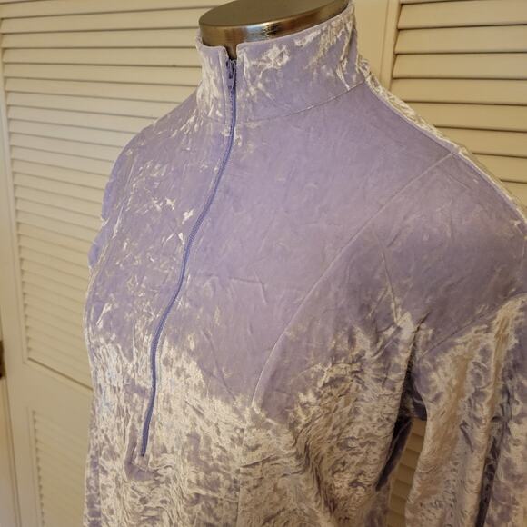 Terry Precision Purple Velvet Reflective Cycling Jersey Women’s M Long Sleeve - Picture 3 of 9